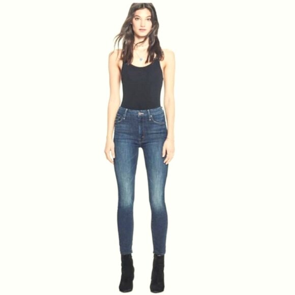 MOTHER High Waisted "The Looker" in "Teaming Up" Size 27 - Picture 1 of 7